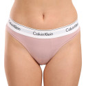 Tanga para mulher Calvin Klein rosa (F3786E-TQO)