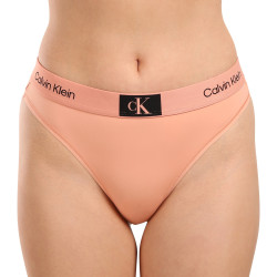 Tanga para mulher Calvin Klein rosa (QF7248E-LN3)