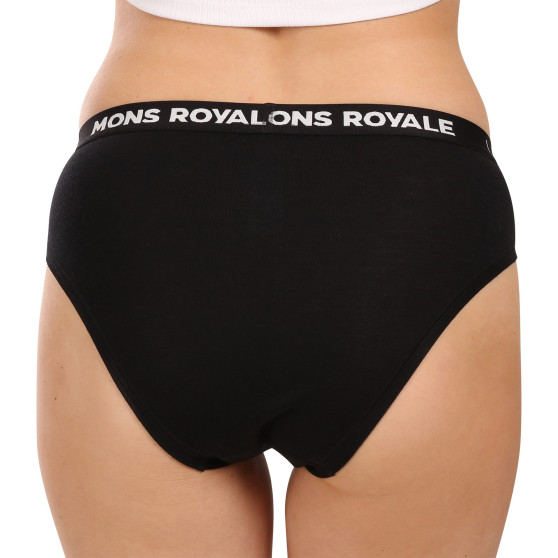 Cuecas para mulher Mons Royale merino preto (100044-1169-001)