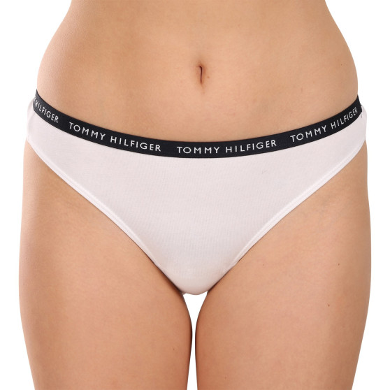 3PACK Tanga para mulher Tommy Hilfiger multicolorido (UW0UW02829 0TF)