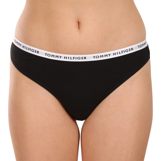 3PACK Tanga para mulher Tommy Hilfiger multicolorido (UW0UW02829 0TF)