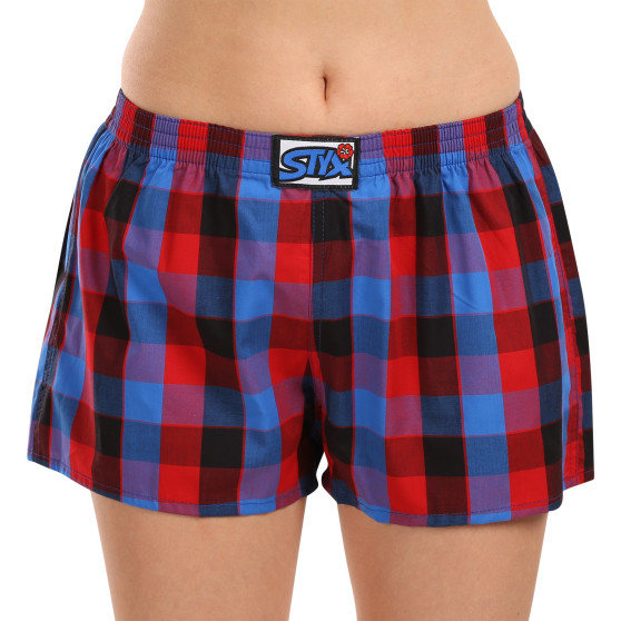 3PACK Boxers para mulher Styx borracha clássica multi-coloured (3K102730)