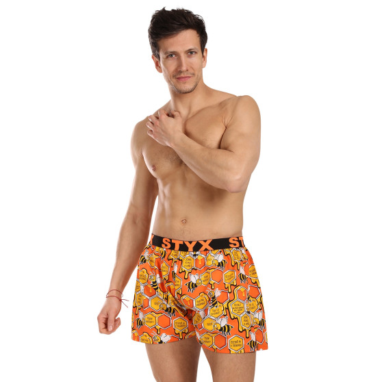 Boxers para homem Styx arte desportiva abelhas de borracha (B01654/2)