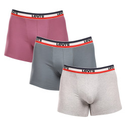 3PACK Boxers para homem Levis multicolorido (100002870 011)