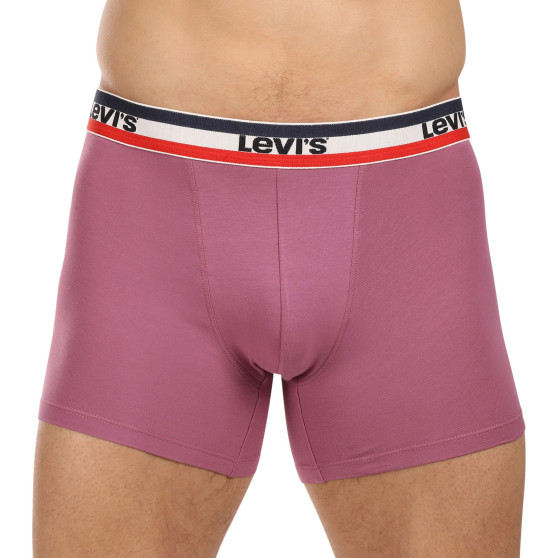 3PACK Boxers para homem Levis multicolorido (100002870 011)