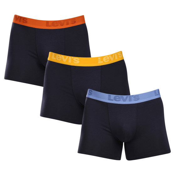 3PACK Boxers para homem Levis multicolorido (905045001 024)