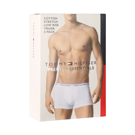 3PACK Boxers para homem Tommy Hilfiger azul escuro (1U87903841 409)