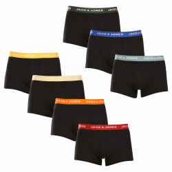 7PACK Boxers para homem Jack and Jones preto (12230353)