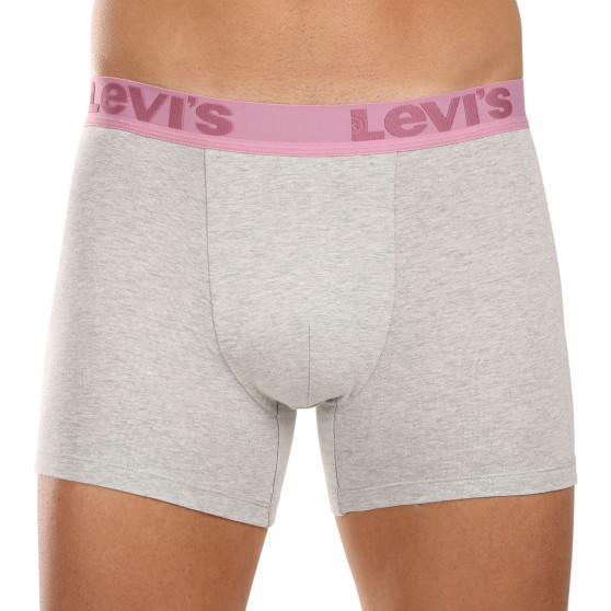 3PACK Boxers para homem Levis multicolorido (905045001 025)