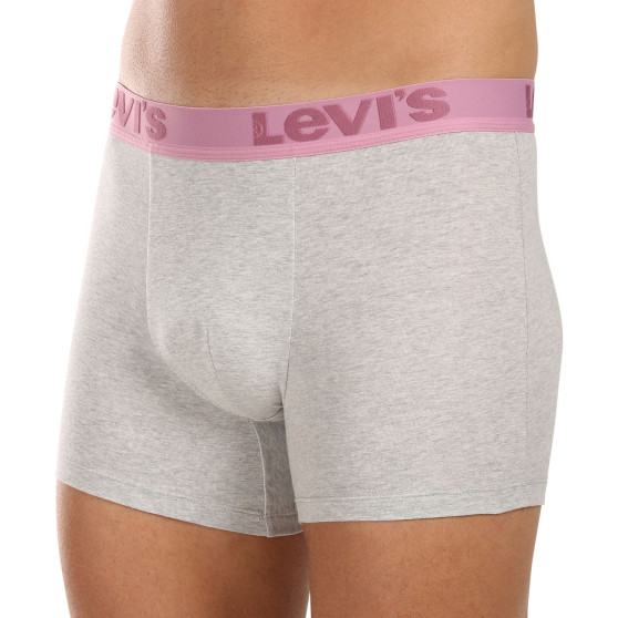 3PACK Boxers para homem Levis multicolorido (905045001 025)