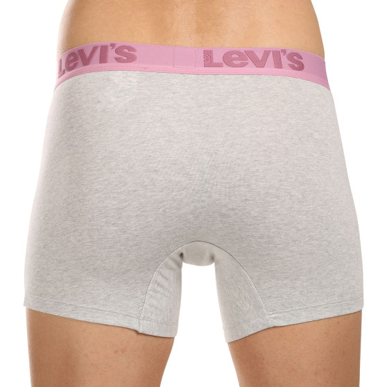 3PACK Boxers para homem Levis multicolorido (905045001 025)