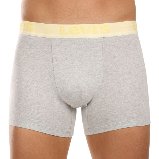 3PACK Boxers para homem Levis multicolorido (905045001 025)