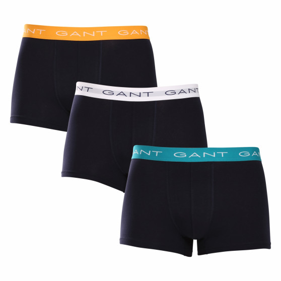 3PACK Boxers para homem Gant azul (902413003-779)