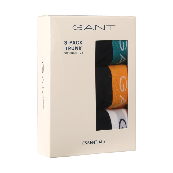 3PACK Boxers para homem Gant azul (902413003-779)