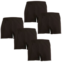 5PACK Boxers para homem Nedeto preto (5NDTT001)