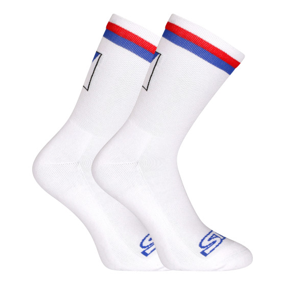 3PACK meias Styx high branco tricolour (3HV10111)