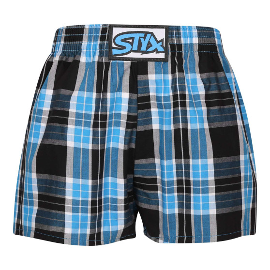 3PACK Boxers para criança Styx borracha clássica multi-coloured (3J102123)