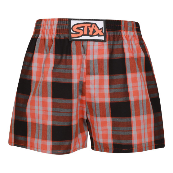 3PACK Boxers para criança Styx borracha clássica multi-coloured (3J102426)