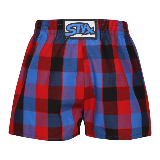 3PACK Boxers para criança Styx borracha clássica multi-coloured (3J102729)