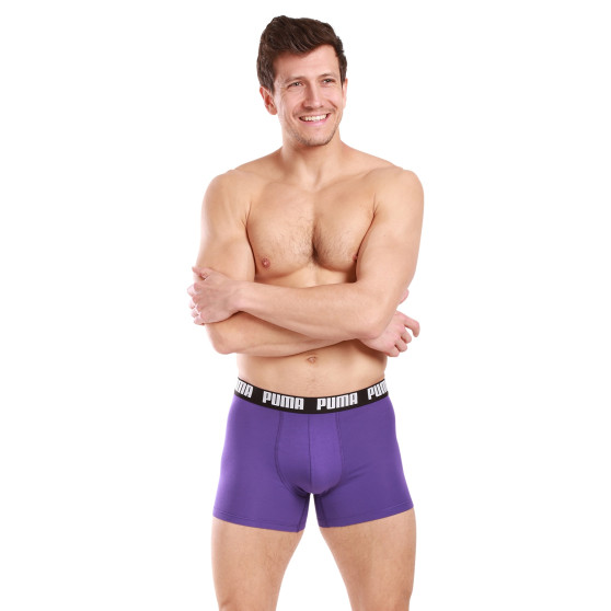 2PACK Boxers para homem Puma multicolorido (701226387 015)