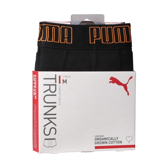 2PACK Boxers para homem Puma preto (701226388 015)