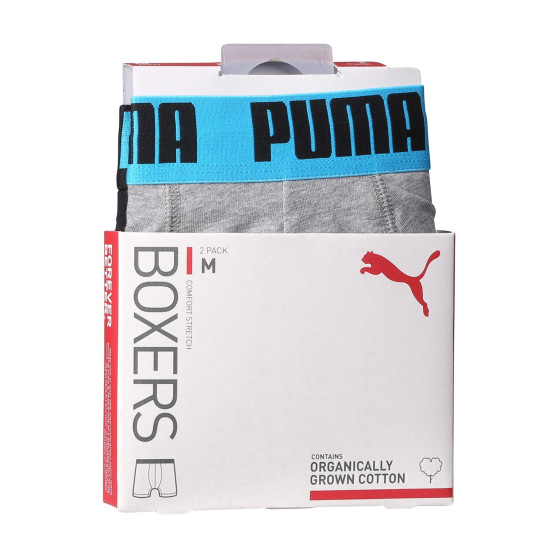 2PACK Boxers para homem Puma multicolorido (701226387 019)