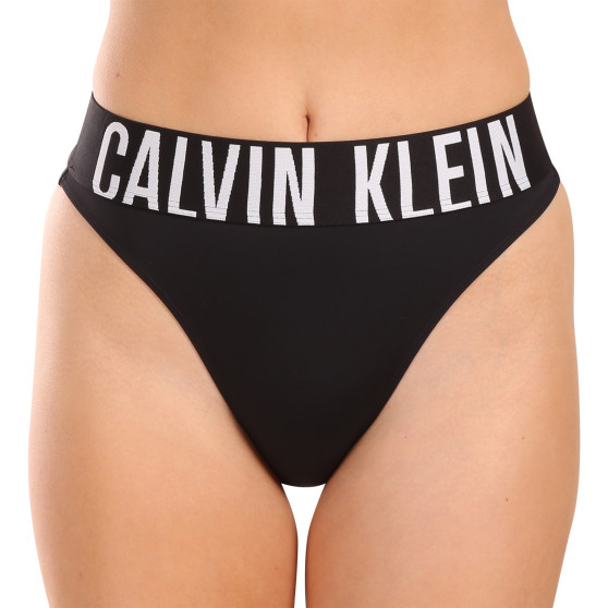 Tanga para mulher Calvin Klein preto (QF7639E-UB1)