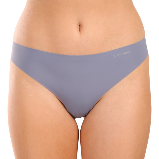 3PACK tanga para mulher Calvin Klein sem costuras multicor (QD3558E-NP0)