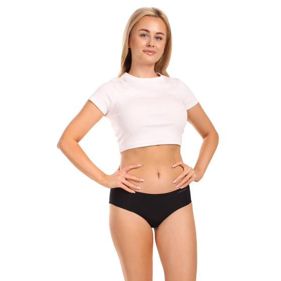 3PACK cuecas de mulher Calvin Klein sem costuras multicoloridas (QD3559E-NP0)