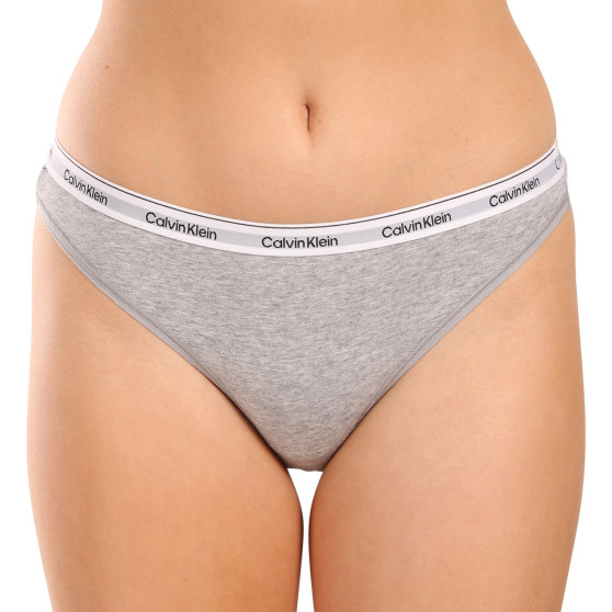 3PACK cuecas para mulher Calvin Klein multicolorido (QD5207E-NP4)