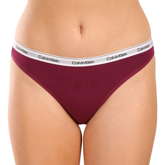 3PACK cuecas para mulher Calvin Klein multicolorido (QD5207E-NP6)