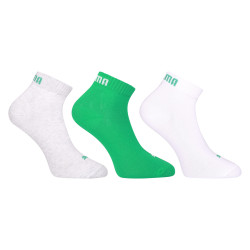 3PACK meias Puma multicoloridas (271080001 088)