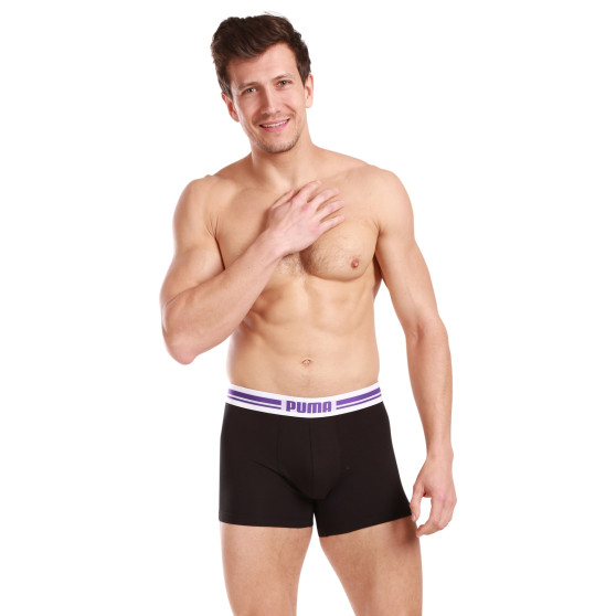 2PACK Boxers para homem Puma preto (701226763 008)