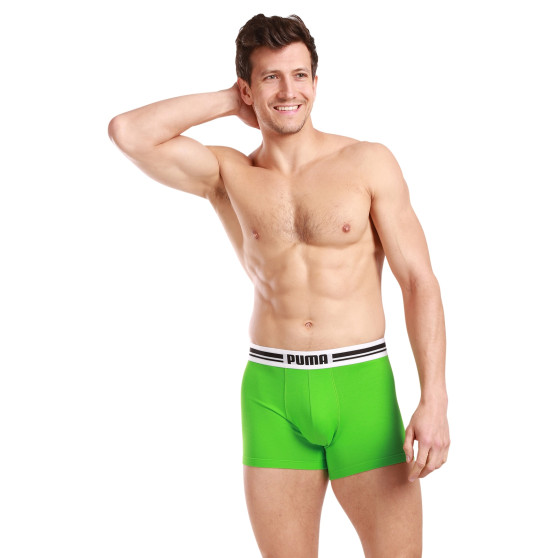 2PACK Boxers para homem Puma multicolorido (701226763 009)