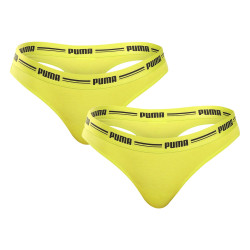 2PACK tanga para mulher Puma amarelo (603034001 021)