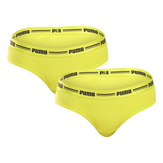 2PACK cuecas brasileiras para mulher Puma amarelo (603043001 021)