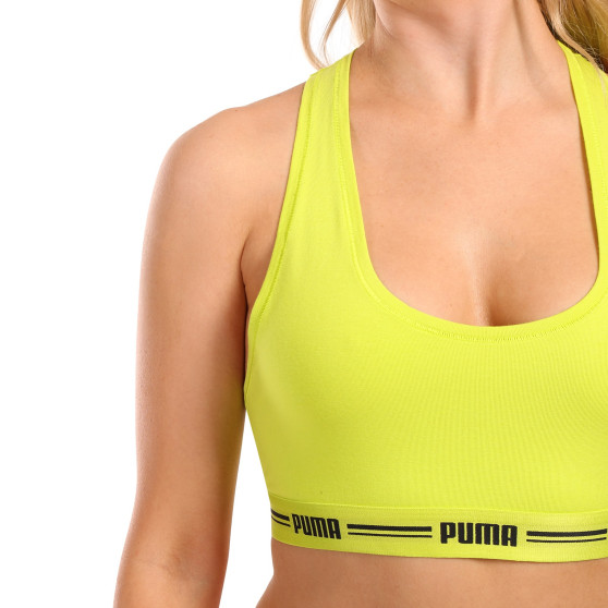 Soutien de desporto para mulher Puma amarelo (604022001 021)