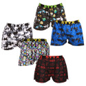 5PACK Boxers para homem Styx arte esportes borracha multicolorido (5B1187789)