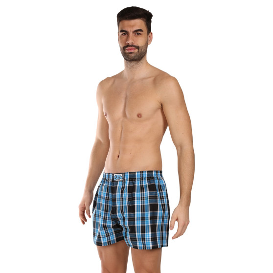 3PACK Boxers para homem Styx borracha clássica multi-coloured (3A102227)