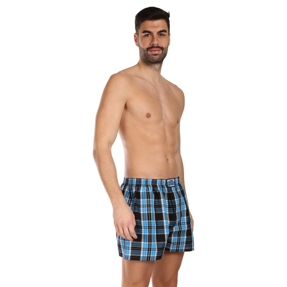 3PACK Boxers para homem Styx borracha clássica multi-coloured (3A102227)