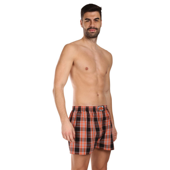 3PACK Boxers para homem Styx borracha clássica multi-coloured (3A102327)