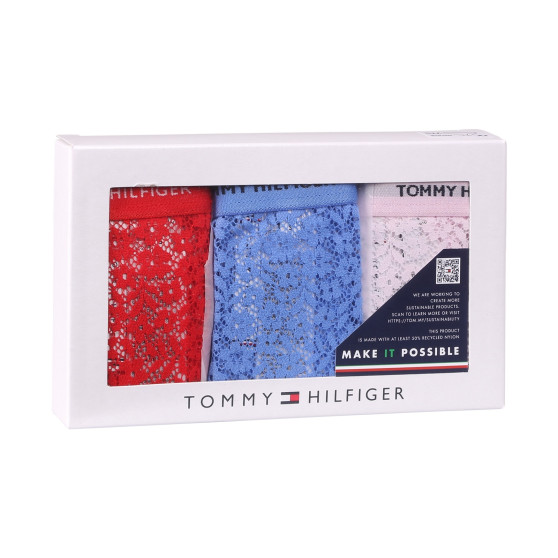 3PACK cuecas para mulher Tommy Hilfiger multicolorido (UW0UW04897 0WR)