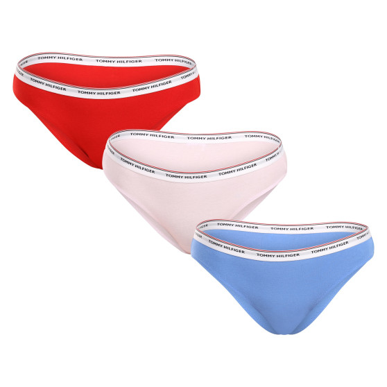 3PACK cuecas para mulher Tommy Hilfiger multicolorido (UW0UW04895 0WR)