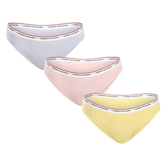 3PACK cuecas para mulher Tommy Hilfiger multicolorido (UW0UW04895 0VQ)