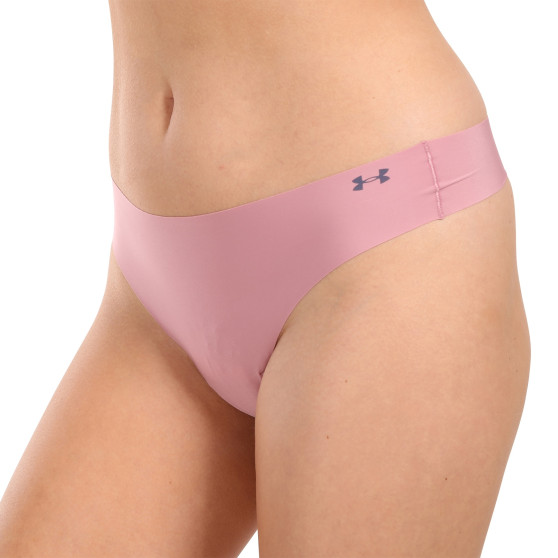 3PACK Tanga para mulher Under Armour multicolorido (1383894 014)