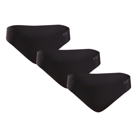 3PACK cuecas para mulher Under Armour preto (1383897 001)