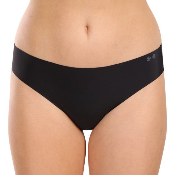 3PACK cuecas para mulher Under Armour preto (1383897 001)