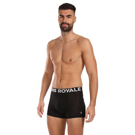 Boxers para homem Mons Royale preto (100087-1169-001)