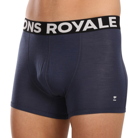 Boxers para homem Mons Royale azul escuro (100087-1169-568)