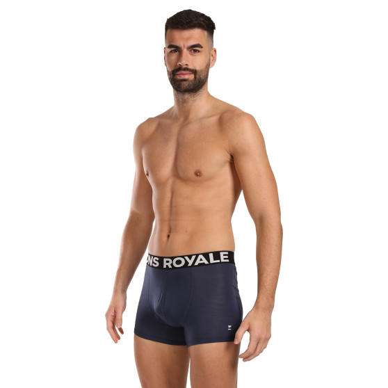 Boxers para homem Mons Royale azul escuro (100087-1169-568)